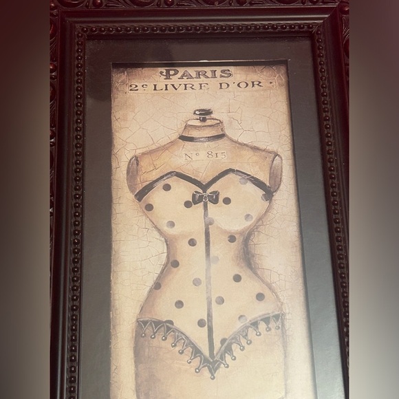 Poloson Kimberly 12x24 Black Modern Framed Museum Art Print Titled Paris No. 349 - Picture 7 of 8